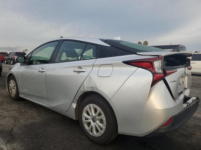 JTDKAMFU1N3176200 - 2022 TOYOTA PRIUS NIGHT SHADE Srebrny zdjęcie 2