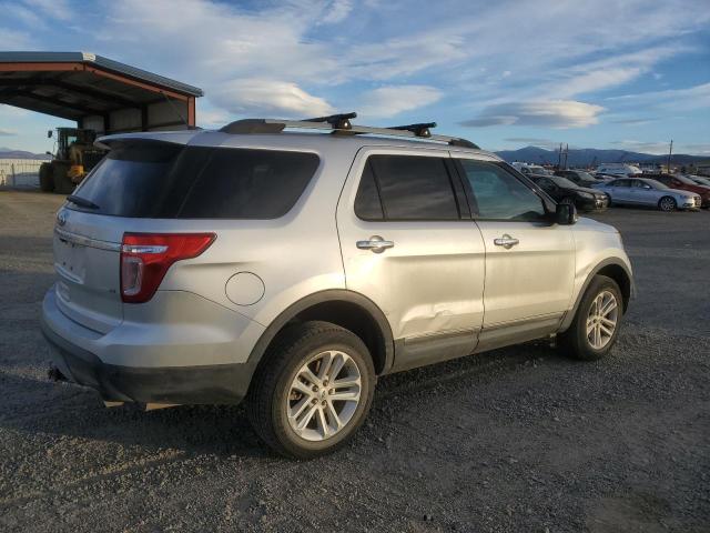 1FM5K8D89DGA29715 - 2013 FORD EXPLORER XLT SILVER photo 3