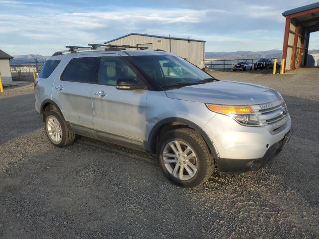 1FM5K8D89DGA29715 - 2013 FORD EXPLORER XLT SILVER photo 4