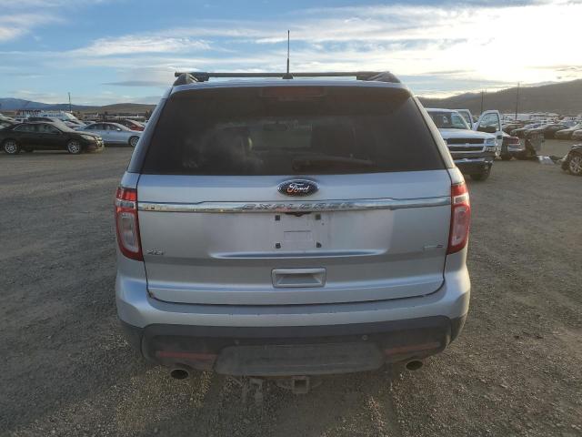 1FM5K8D89DGA29715 - 2013 FORD EXPLORER XLT SILVER photo 6