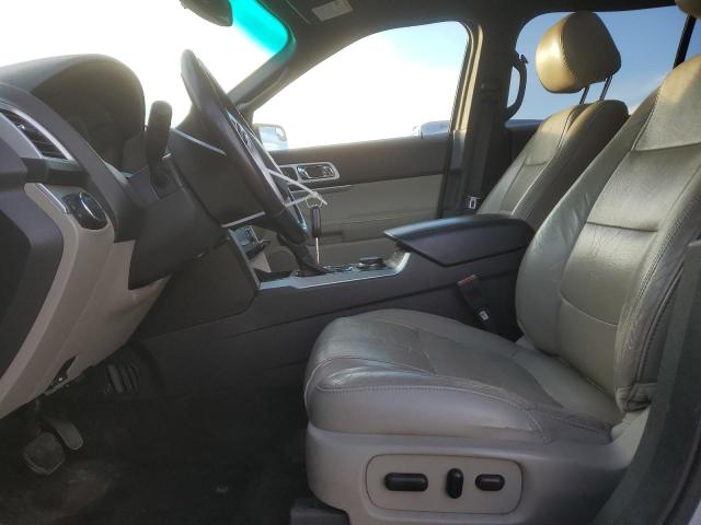 1FM5K8D89DGA29715 - 2013 FORD EXPLORER XLT SILVER photo 7
