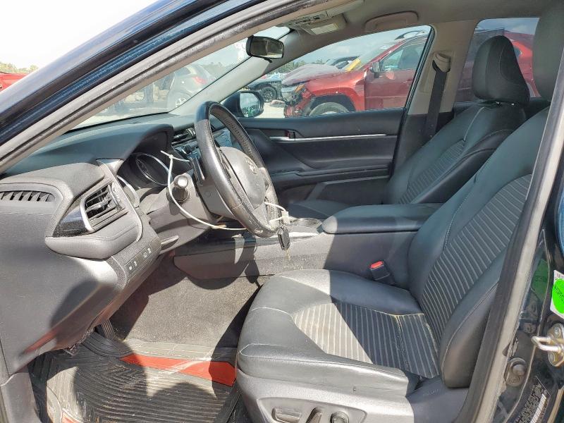 4T1B11HKXKU738638 - 2019 TOYOTA CAMRY L Niebieski zdjęcie 7