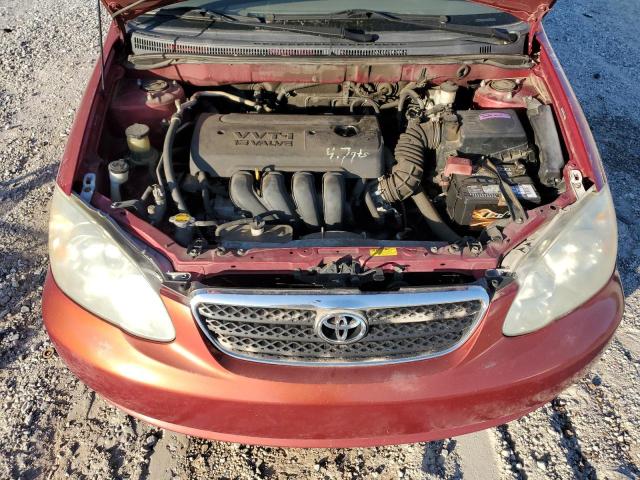 JTDBR32E360095770 - 2006 TOYOTA COROLLA CE 红色 照片 11