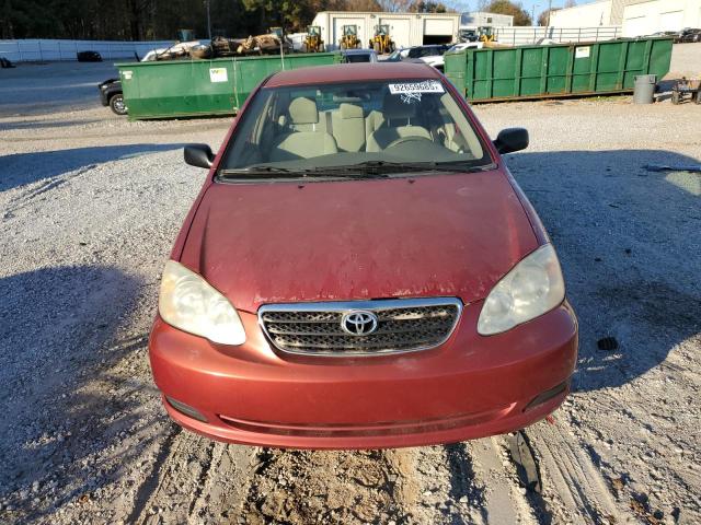 JTDBR32E360095770 - 2006 TOYOTA COROLLA CE 红色 照片 5
