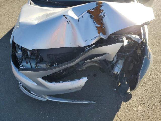 2T1BU4EE2AC285803 - 2010 TOYOTA COROLLA BASE SILVER photo 11