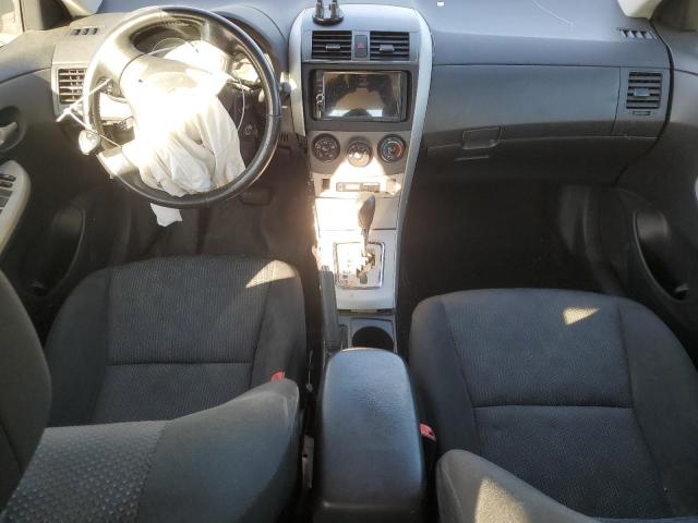 2T1BU4EE2AC285803 - 2010 TOYOTA COROLLA BASE SILVER photo 8