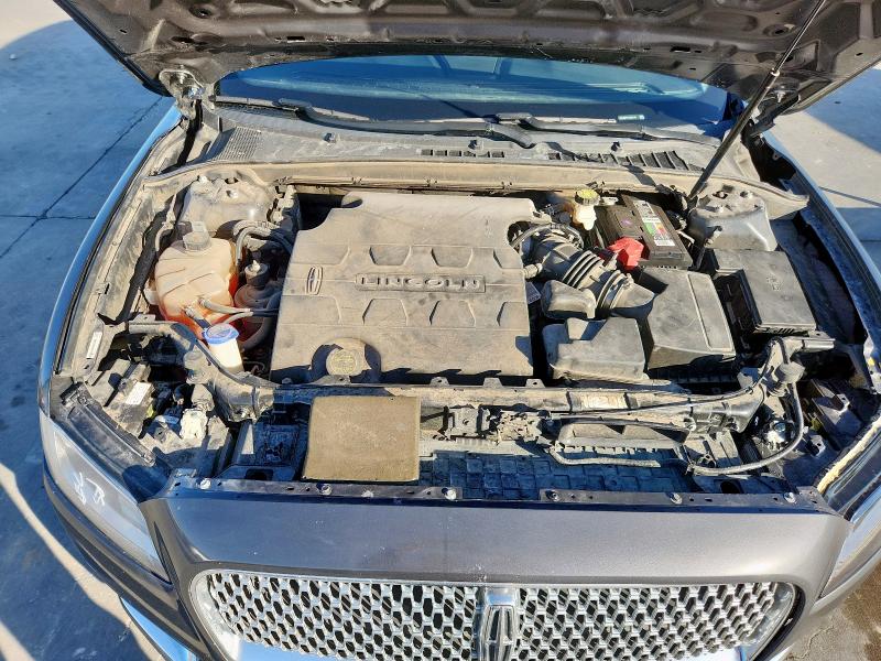 1LN6L9PK1K5606101 - 2019 LINCOLN CONTINENTA GRAY photo 11