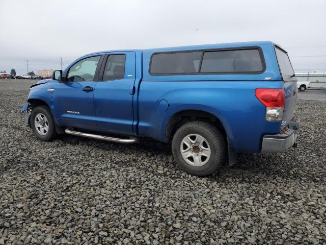 5TFBV54197X006732 - 2007 TOYOTA TUNDRA DOUBLE CAB SR5 BLUE photo 2