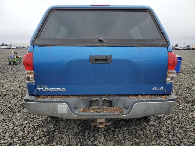 5TFBV54197X006732 - 2007 TOYOTA TUNDRA DOUBLE CAB SR5 BLUE photo 6