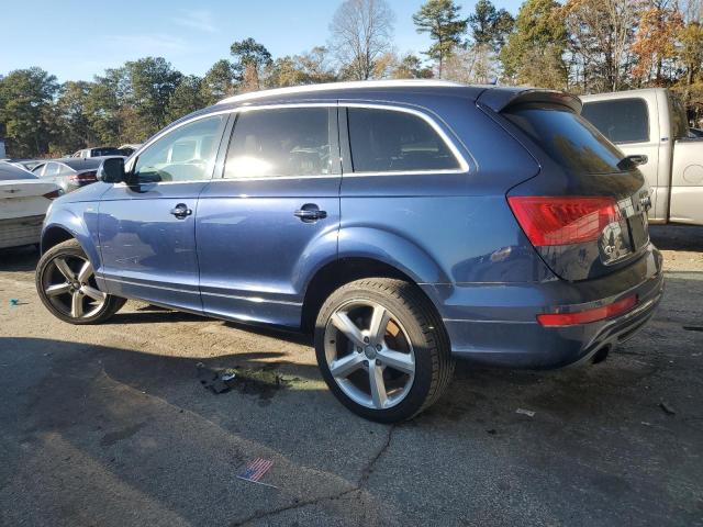 WA1DGAFEXDD007231 - 2013 AUDI Q7 PRESTIGE BLUE photo 2