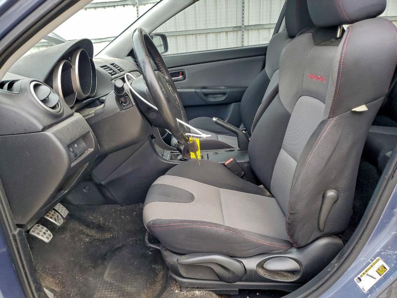 JM1BK34M281866452 - 2008 MAZDA SPEED 3 Mavi fotoğraf 7