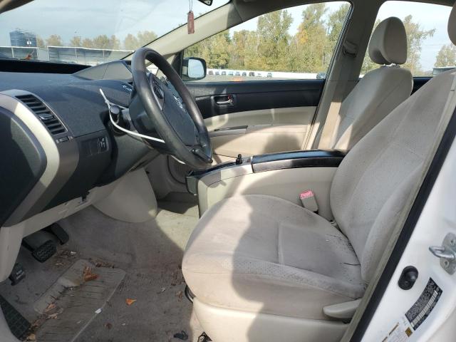 JTDKB20U977554771 - 2007 TOYOTA PRIUS WHITE photo 7