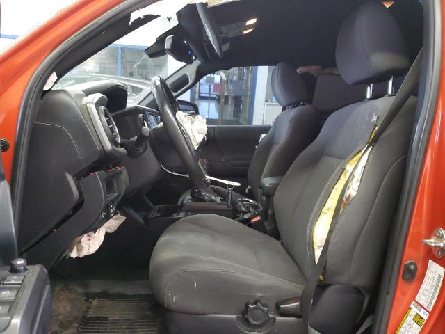 3TMCZ5ANXJM138654 - 2018 TOYOTA TACOMA DOUBLE CAB Orange Foto 7