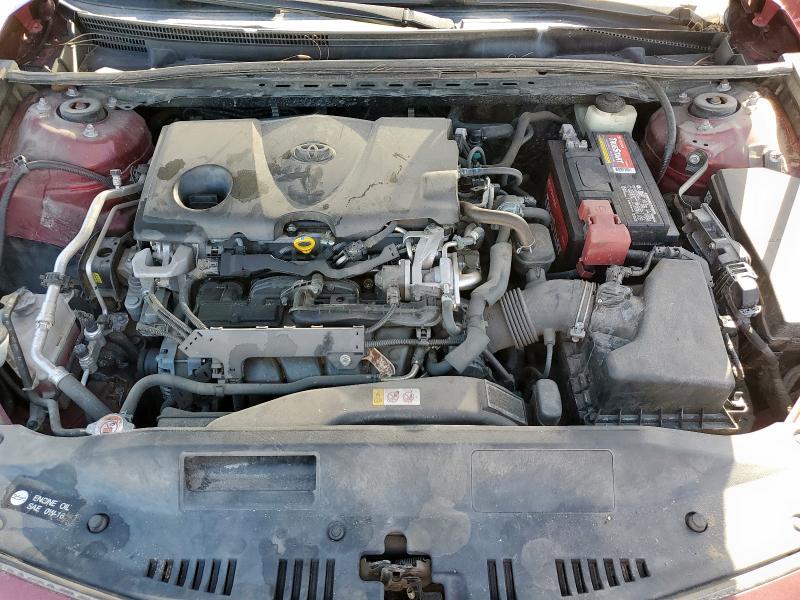 4T1B61HK2JU657536 - 2018 TOYOTA CAMRY XSE Burgund zdjęcie 11