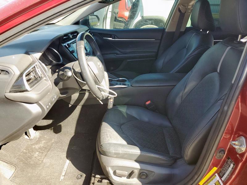 4T1B61HK2JU657536 - 2018 TOYOTA CAMRY XSE Burgund zdjęcie 7