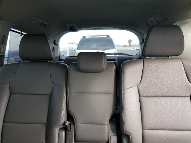 5FNRL5H90GB040623 - 2016 HONDA ODYSSEY TOURING GRAY photo 10