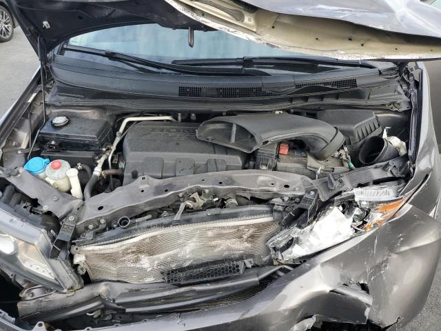 5FNRL5H90GB040623 - 2016 HONDA ODYSSEY TOURING GRAY photo 12