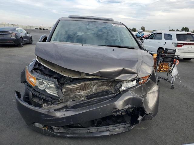 5FNRL5H90GB040623 - 2016 HONDA ODYSSEY TOURING GRAY photo 5