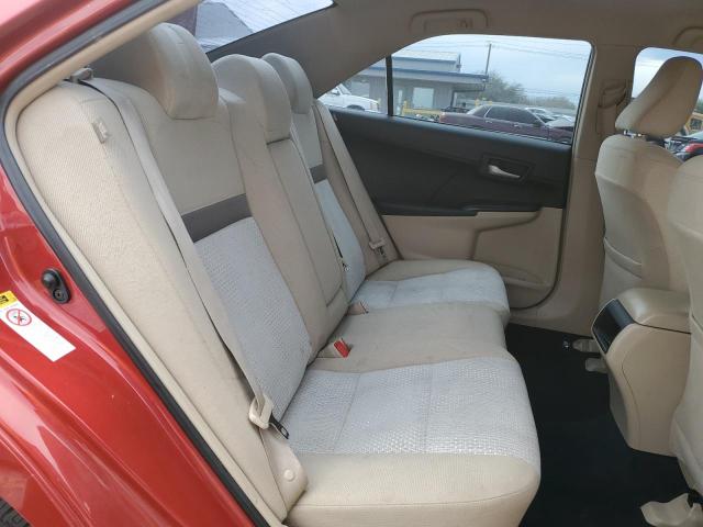 4T4BF1FK9CR209757 - 2012 TOYOTA CAMRY BASE RED photo 10