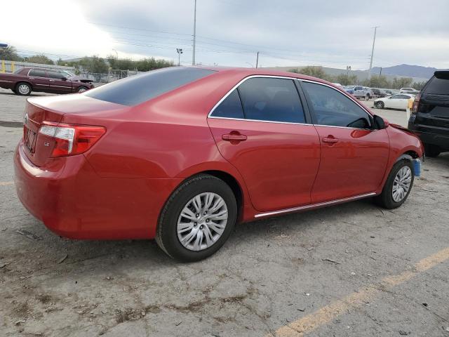 4T4BF1FK9CR209757 - 2012 TOYOTA CAMRY BASE RED photo 3