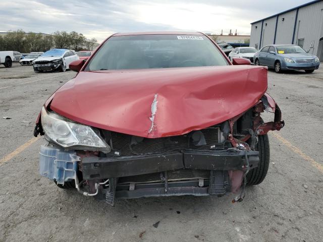 4T4BF1FK9CR209757 - 2012 TOYOTA CAMRY BASE RED photo 5