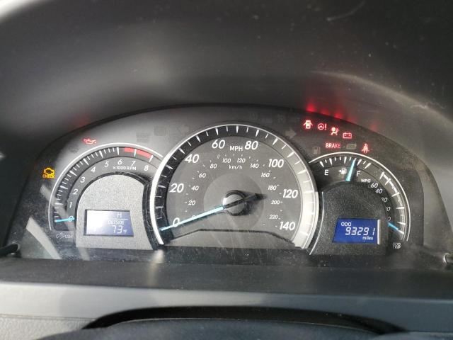 4T4BF1FK9CR209757 - 2012 TOYOTA CAMRY BASE RED photo 9