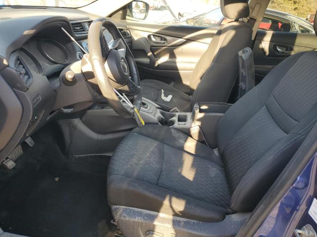 KNMAT2MTXKP513505 - 2019 NISSAN ROGUE S BLUE photo 7