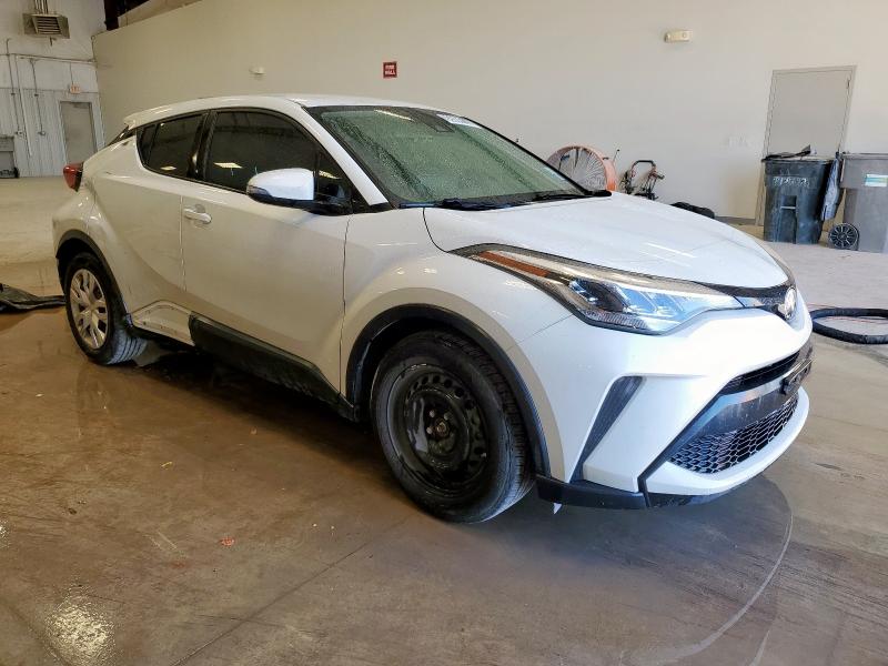 JTNKHMBX9M1114836 - 2021 TOYOTA C-HR XLE WHITE photo 4
