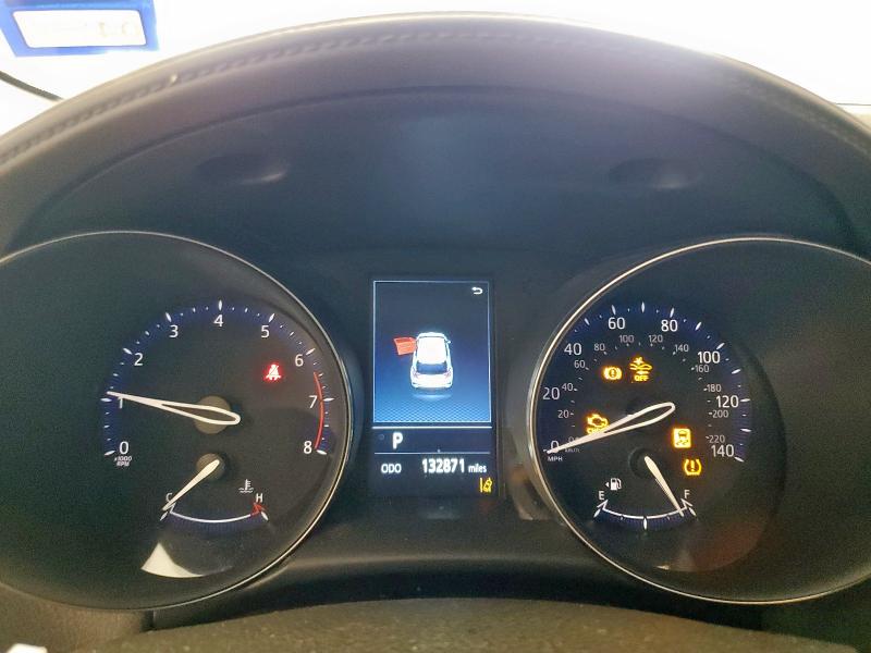 JTNKHMBX9M1114836 - 2021 TOYOTA C-HR XLE WHITE photo 9