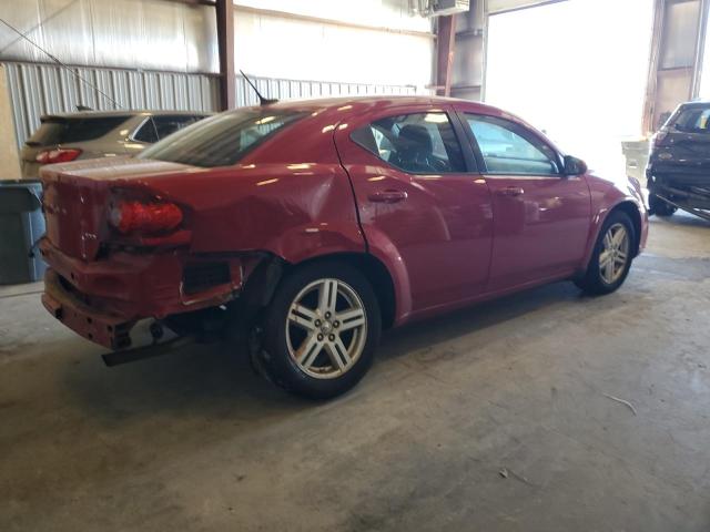 1C3CDZCB7DN552417 - 2013 DODGE AVENGER SXT 红色 照片 3