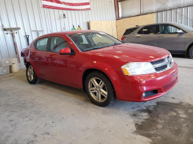 1C3CDZCB7DN552417 - 2013 DODGE AVENGER SXT 红色 照片 4