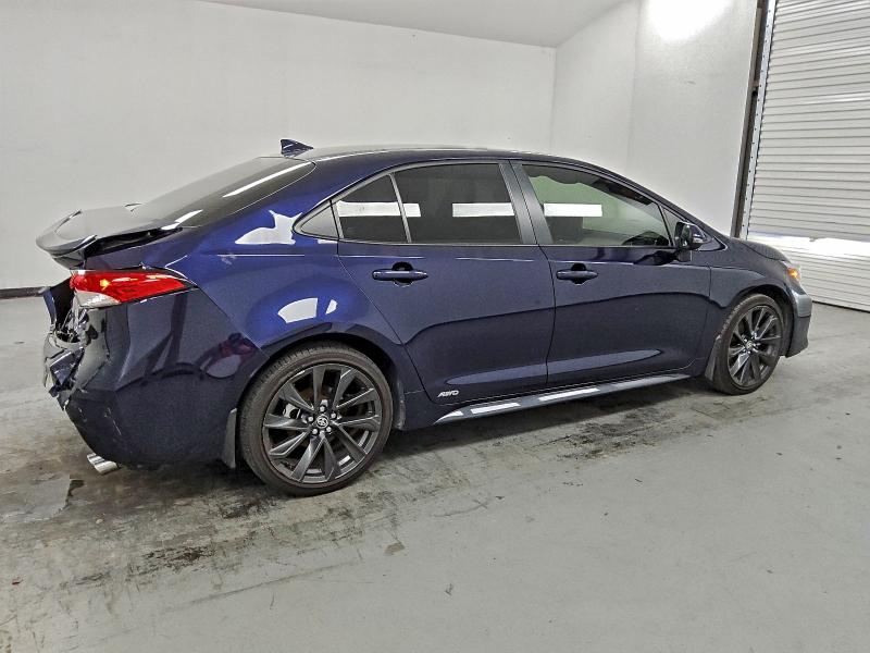 JTDBDMHE7RJ008043 - 2024 TOYOTA COROLLA LE BLUE photo 3