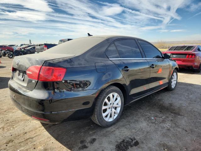 3VWD17AJ4EM327968 - 2014 VOLKSWAGEN JETTA SE BLACK photo 3