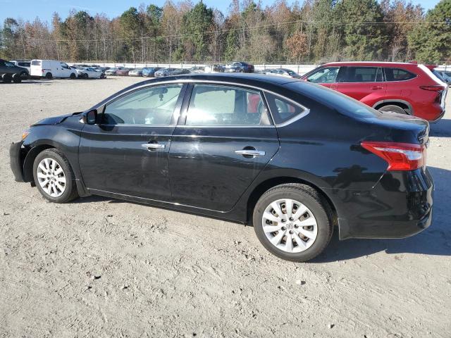 3N1AB7AP4KY396240 - 2019 NISSAN SENTRA S BLACK photo 2