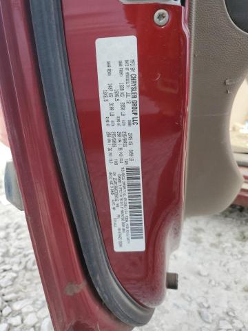 2C4RC1BGXCR390162 - 2012 CHRYSLER TOWN & COU TOURING RED photo 13