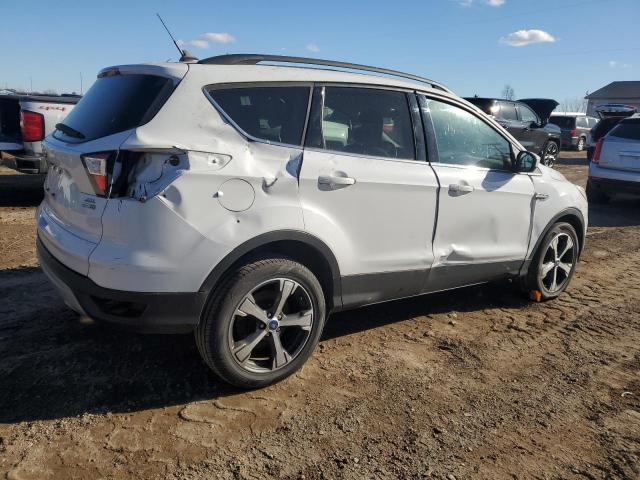 1FMCU9HD4JUD36270 - 2018 FORD ESCAPE SEL WHITE photo 3