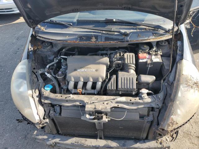 JHMGD38668S029823 - 2008 HONDA FIT SPORT BLACK photo 11