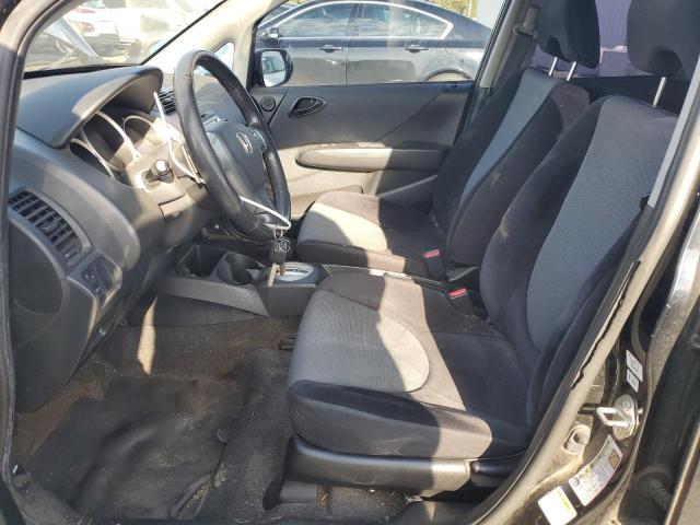 JHMGD38668S029823 - 2008 HONDA FIT SPORT BLACK photo 7