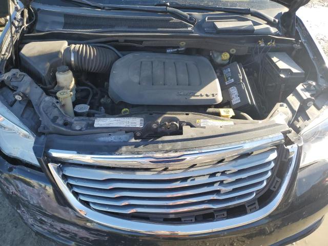 2A4RR8DG8BR616986 - 2011 CHRYSLER TOWN & COU TOURING L BLACK photo 12