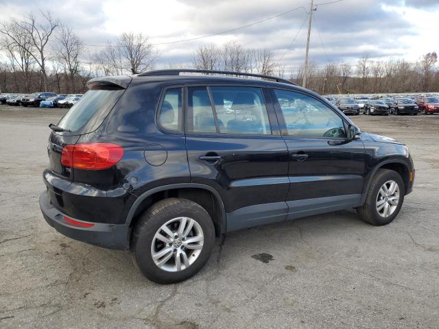 WVGAV7AX2GW583023 - 2016 VOLKSWAGEN TIGUAN S BLACK photo 3