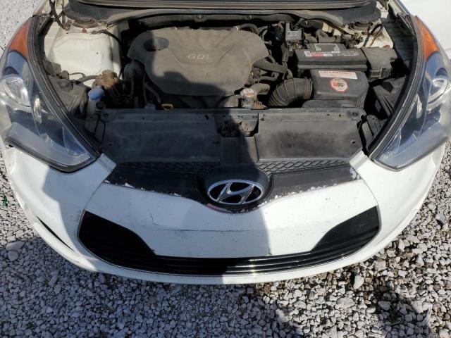 KMHTC6AD7CU067647 - 2012 HYUNDAI VELOSTER أبيض صورة 11