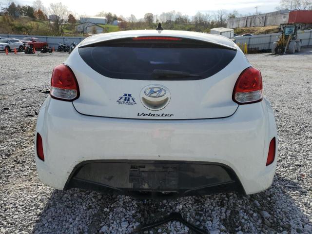 KMHTC6AD7CU067647 - 2012 HYUNDAI VELOSTER أبيض صورة 6