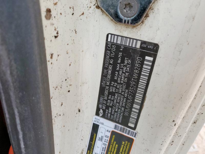 WMWMF73529TW82890 - 2009 MINI COOPER S SILVER photo 12