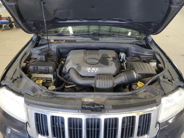 1C4RJFAGXDC505857 - 2013 JEEP GRAND CHER LAREDO ნაცრისფერი ფოტო 12