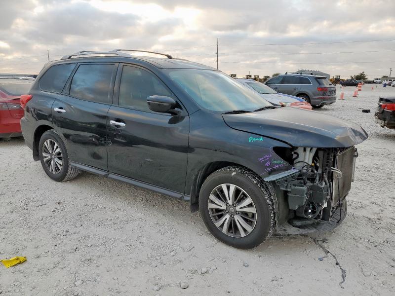 5N1DR2MN4HC695338 - 2017 NISSAN PATHFINDER S BLACK photo 4