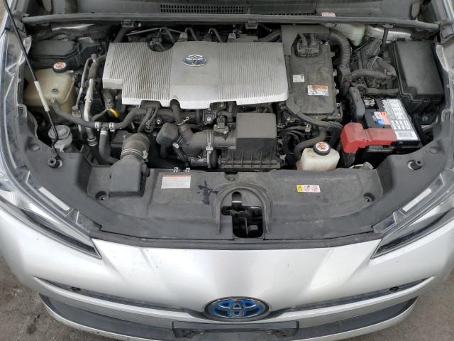 JTDKARFU9K3094885 - 2019 TOYOTA PRIUS فضي صورة 11