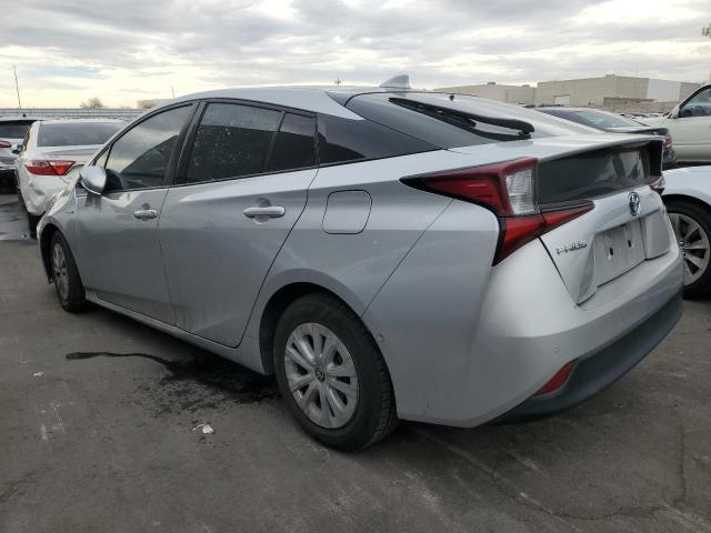 JTDKARFU9K3094885 - 2019 TOYOTA PRIUS فضي صورة 2