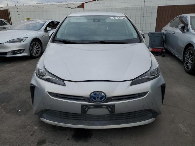 JTDKARFU9K3094885 - 2019 TOYOTA PRIUS فضي صورة 5
