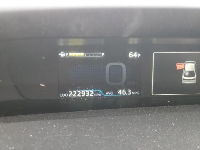 JTDKARFU9K3094885 - 2019 TOYOTA PRIUS فضي صورة 9