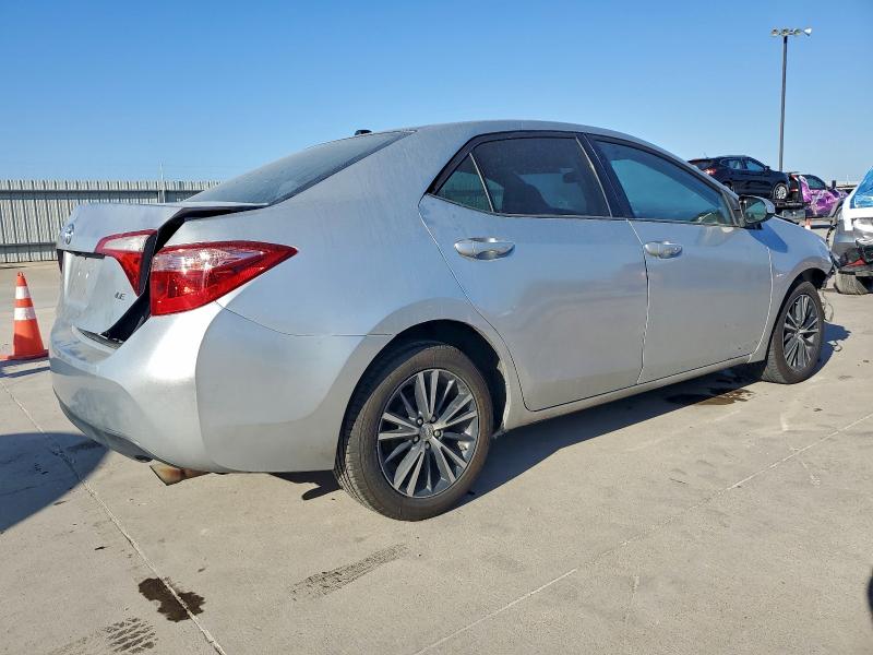 5YFBURHE5HP581255 - 2017 TOYOTA COROLLA L SILVER photo 3
